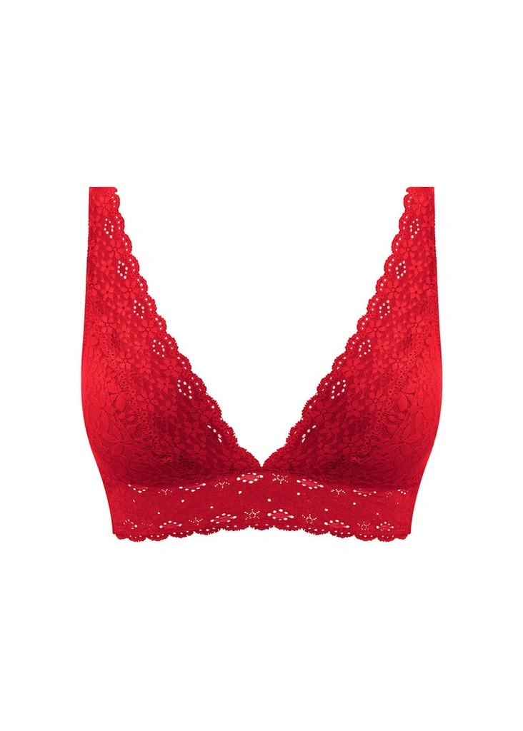 Soutien-gorge Triangle Sans Armature WACOAL "Halo Lace" WA811205 - Barbados Cherry 602 5 Soutien-gorge Triangle Sans Armature WACOAL "Halo Lace" WA811205 - Barbados Cherry 602 – Image 5
