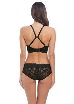 Soutien-gorge Triangle Sans Armature WACOAL "Halo Lace" WA811205 - Noir BLK -Vente de soutien-gorge pas cher Soutien gorge20triangle20sans20armature20WACOAL2022Halo20Lace2220WA81120520 20Noir20BLK 2