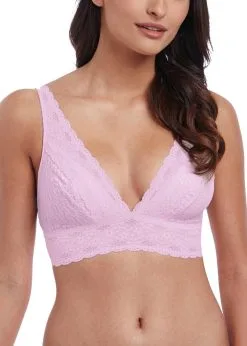 Soutien-gorge Triangle Sans Armature WACOAL "Halo Lace" WA811205 - Sweet 534