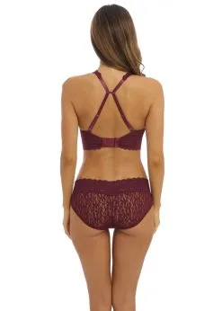 Soutien-gorge Triangle Sans Armatures WACOAL "Halo Lace" WA811205 - Zinfandel 593 -Vente de soutien-gorge pas cher Soutien gorge20triangle20sans20armature20WACOAL2022Halo20Lace2220WA81120520 20Zinfandel20593 1