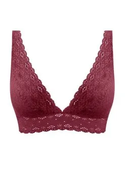 Soutien-gorge Triangle Sans Armatures WACOAL "Halo Lace" WA811205 - Zinfandel 593 -Vente de soutien-gorge pas cher Soutien gorge20triangle20sans20armature20WACOAL2022Halo20Lace2220WA81120520 20Zinfandel20593 3