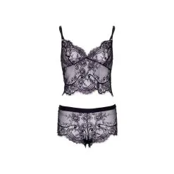 Top & Shorty En Dentelle Sexy - 2 Pièces - LEG AVENUE 86798 - Noir 001 -Vente de soutien-gorge pas cher Top202620shorty20en20dentelle20sexy20 20220piC3A8ces20 20LEG20AVENUE208679820 20Noir20001 2