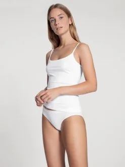 Top Fines Bretelles Durable CALIDA "Natural Comfort" 11075 - Blanc 001 -Vente de soutien-gorge pas cher Top20fines20bretelles20durable20CALIDA2022Natural20Comfort22201107520 20Blanc20001 1