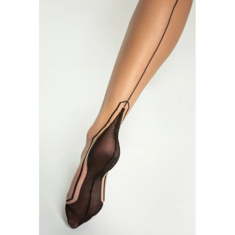 BAS TENUE DE SOIREE BICOLORE 1 BAS TENUE DE SOIREE BICOLORE