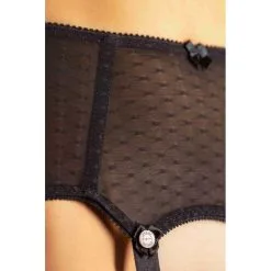 PJ PLUMETIS -Vente de soutien-gorge pas cher porte jarretelles plumetis cervin 3